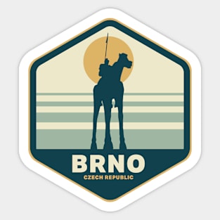 Brno Czech Republic Sticker